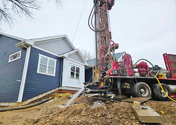 Application scenarios in hydrological exploration field